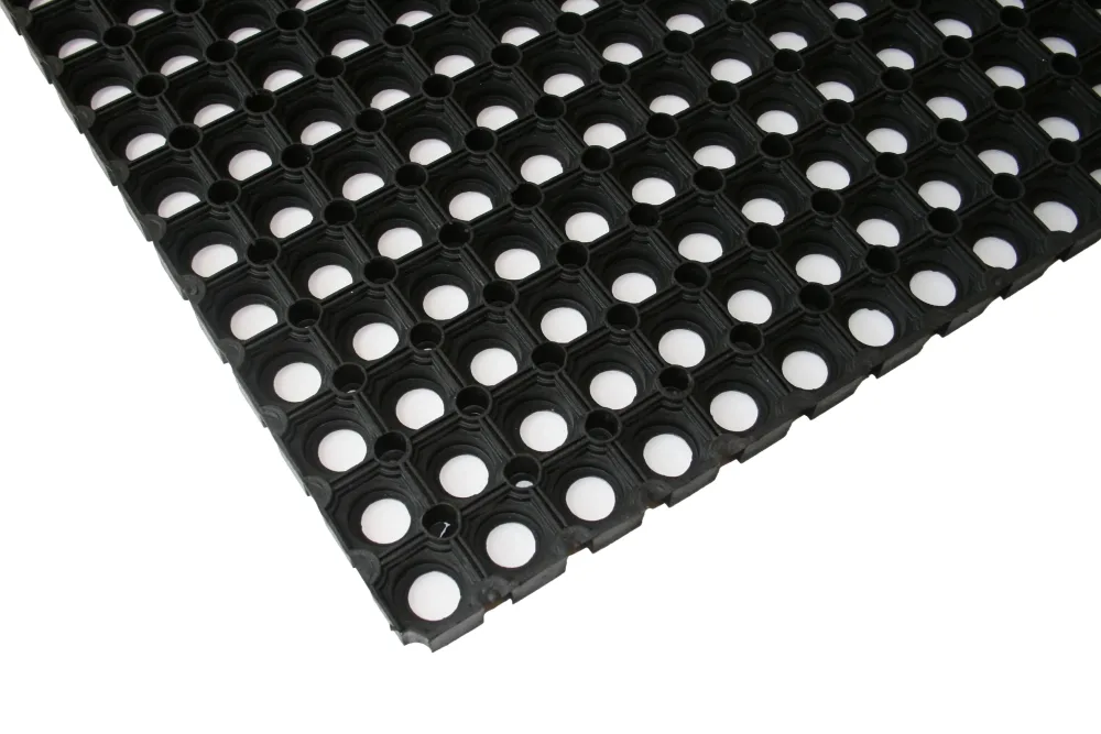 Duri 18004 Ringgummimatta svart 80 x 120 cm