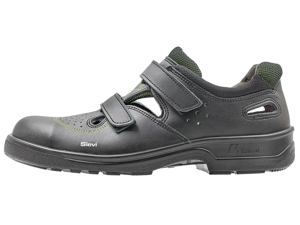 Sievi Relax XL S1P Skyddssandal svart, S1P 49