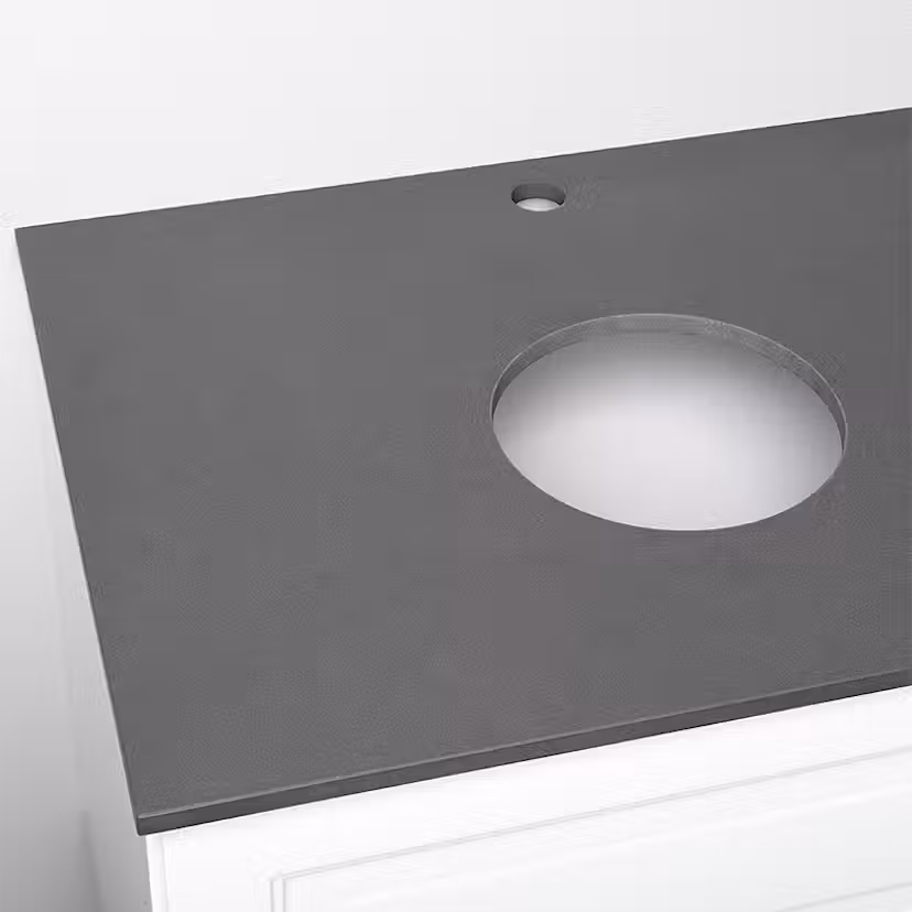 Bänkskiva Westerbergs Afton/Gryning B: 1010 mm - Matt Grå Silestone