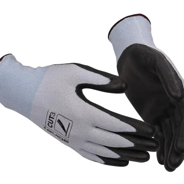 Guide Gloves 308 Handske PU, skärskydd, extra tunn 8