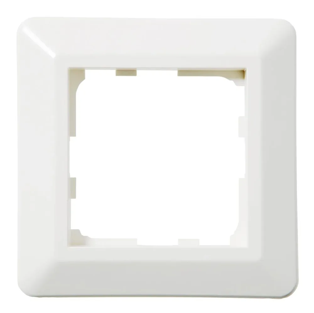 Elko EKO07245 Kombinationsram renvit (RAL9003), termoplast 155 mm, 2 fack