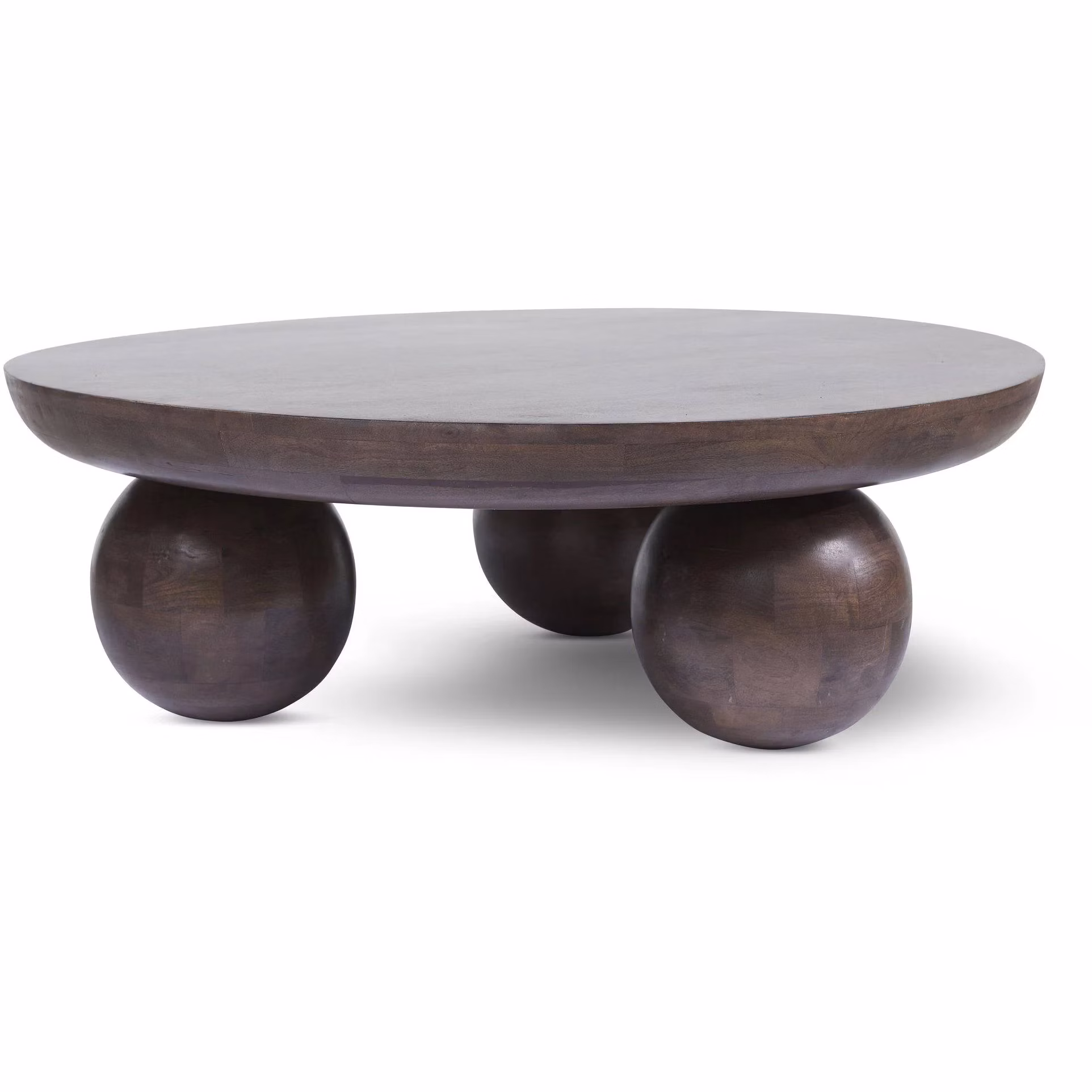 Mira Soffbord Ø90 cm, Brun