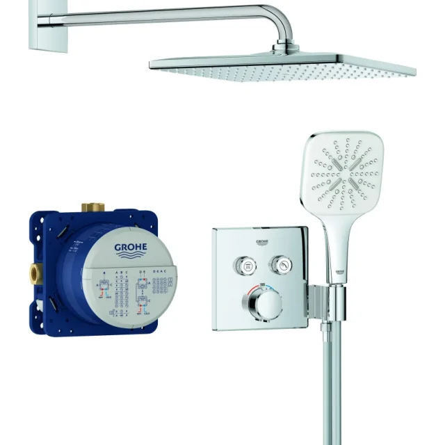 Grohe Precision SmartControl 34876000 Takduschset krom