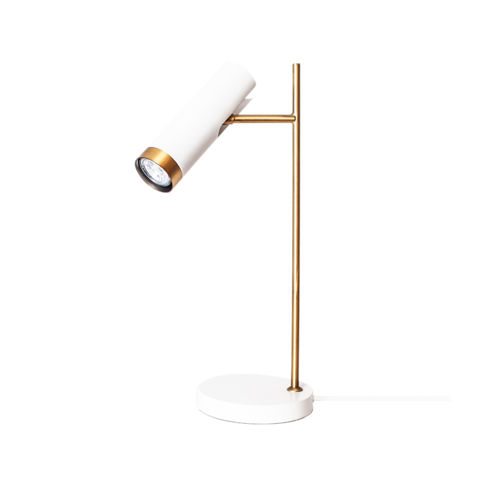 Puls bordslampa, vit