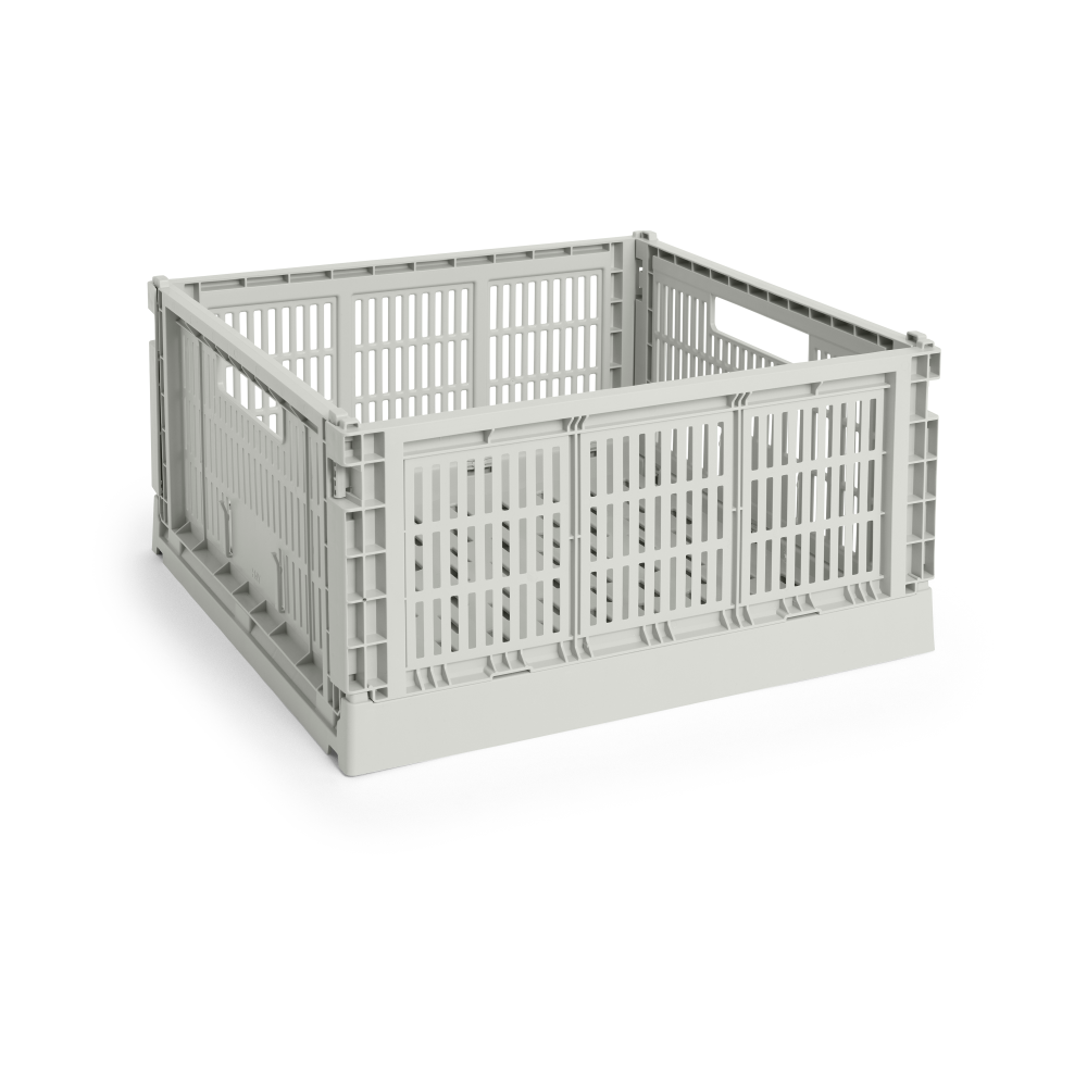 Colour Crate L Square 42x42 cm, Grey