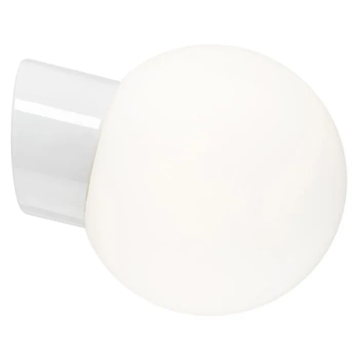 Ifö Electric 6045-800-10 Väggarmatur matt, sned, IP54, LED Vit