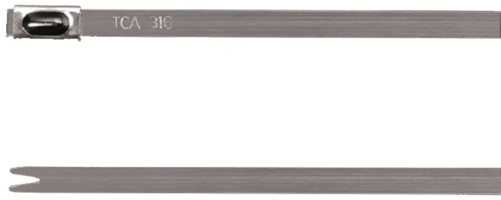Hellermann Tyton MBT14S Buntband rostfri, 100-pack 4,6 x 362 mm