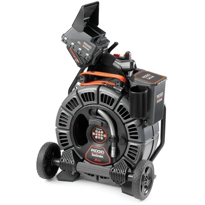 Ridgid SeeSnake MAX rM200 Kameravinda 61m med D2A vinda CS6