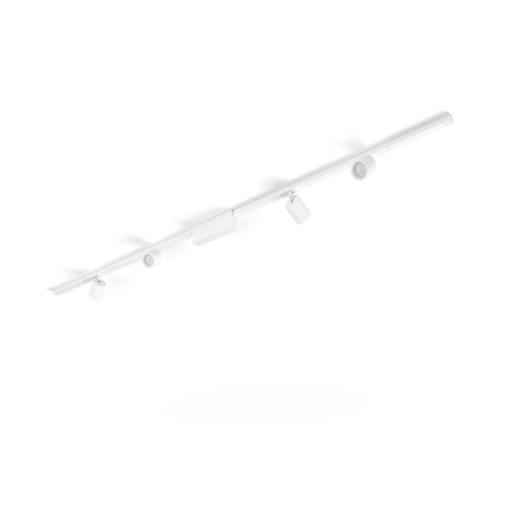 Kjøp Philips Hue LED-spotlight Perifo HUE, 5W, startpakke med spotlight og skinne, hvit.