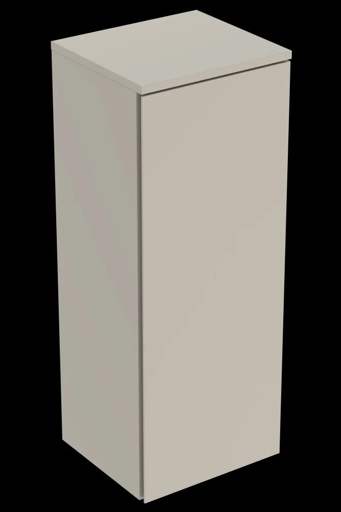 Ifö Sense Modern Högskåp mellanhögt, med en dörr, 85 cm Sandgrå - Bild 2