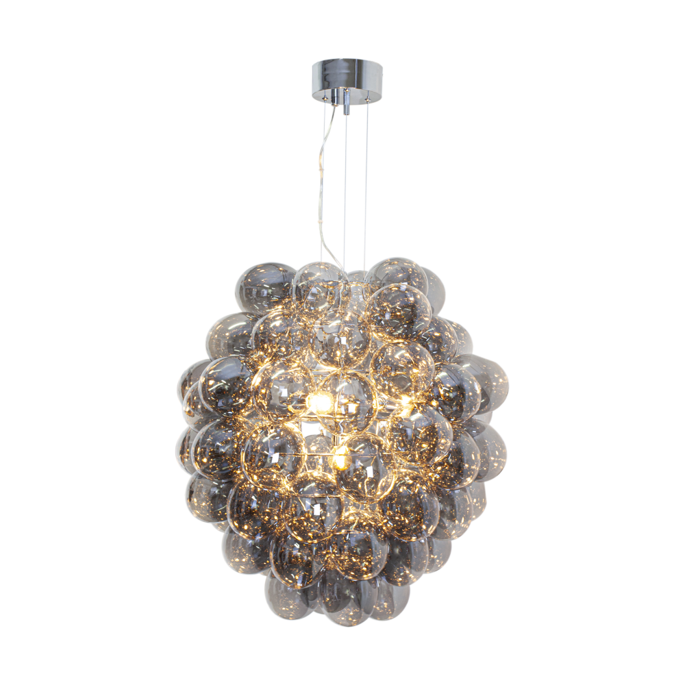 Deluxe taklampa 70,5 cm, Grå