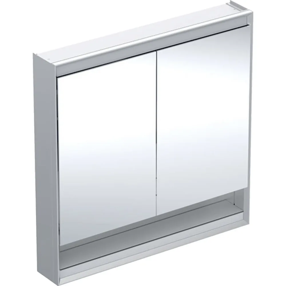 Geberit ONE 505.833.00.1 Spegelskåp 90 cm, 2 dörrar, med nisch Aluminium - Bild 2
