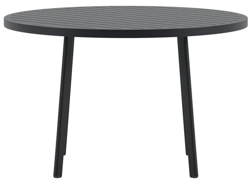 Venture Home Giardini Matbord Ø120 cm Svart