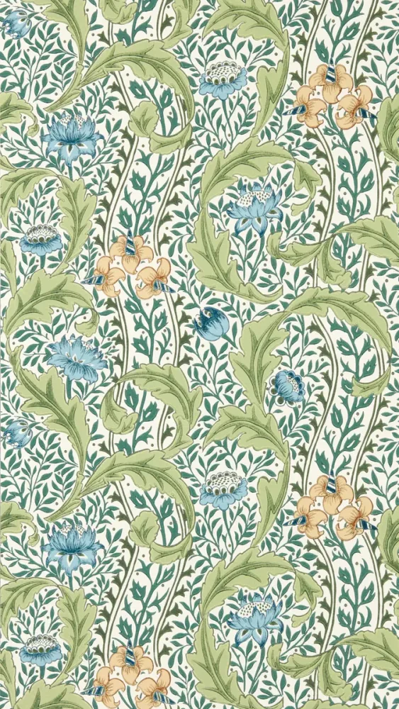 Morris & Co - Wild Tulip & Vine Nettle Woad