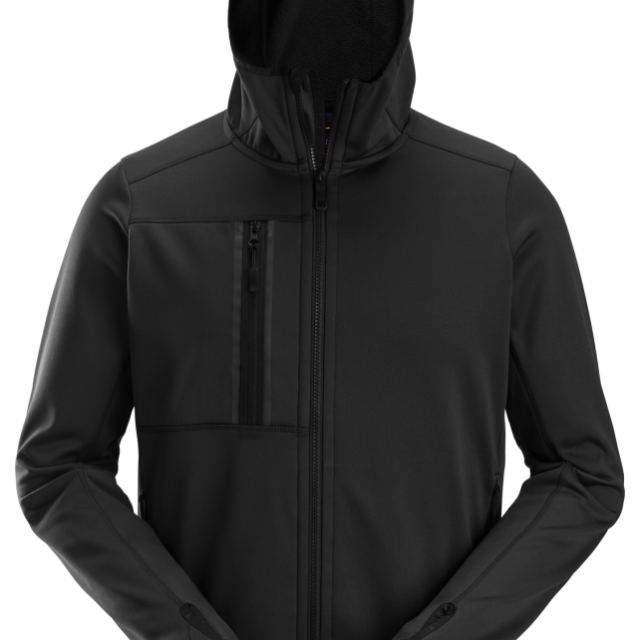 HUVTRÖJA SNICKERS WORKWEAR 8058 SVART XS, FLEECE