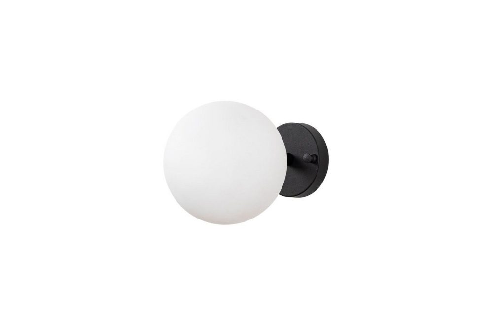 Vägglampa Sone Svart / Grädde