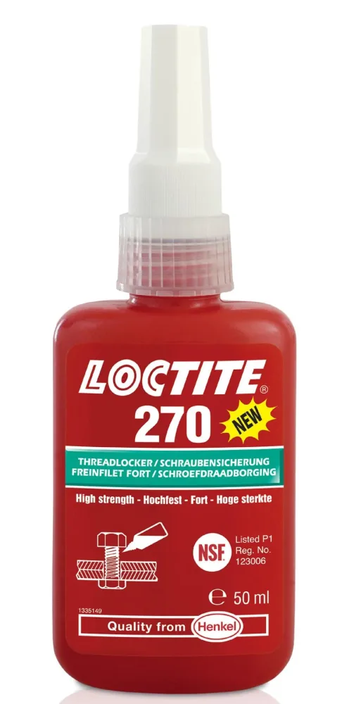 Loctite 270 Gänglåsning hög styrka 10 ml - Bild 2