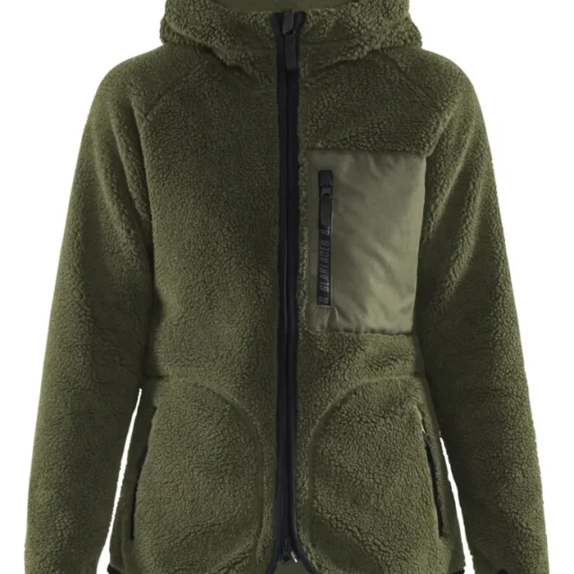 Blåkläder 472729559900S Pälsfiberjacka svart Svart