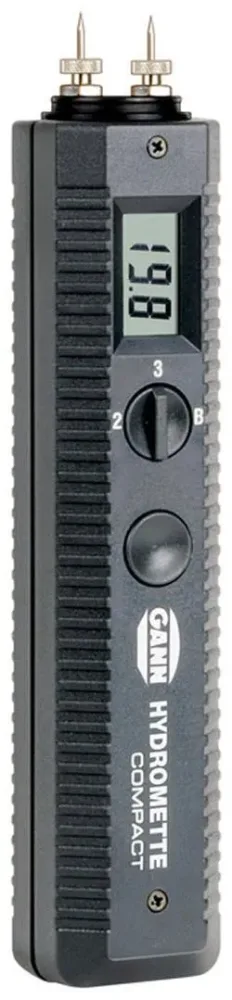 Gann Hydromette Compact Fuktmätare 2 st. kalibreringar