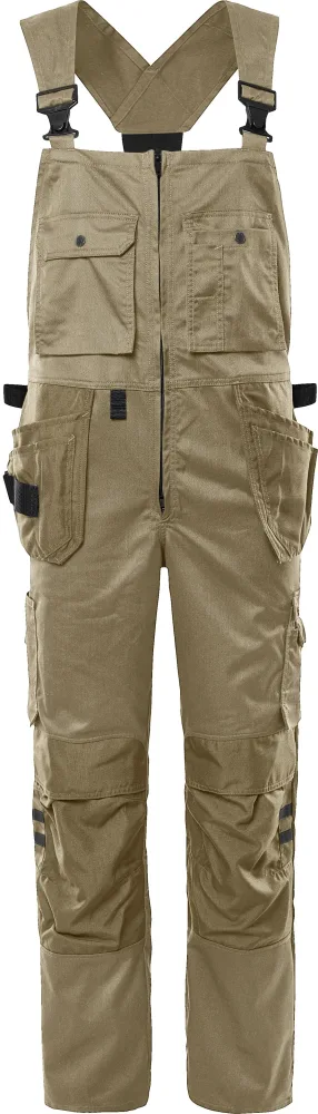 Fristads FR 41 GS25 Hängselbyxa Khaki Khaki