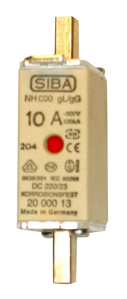 SIBA 2000313.250 Knivsäkring NH1, gL/gG 250 A, 1-pack