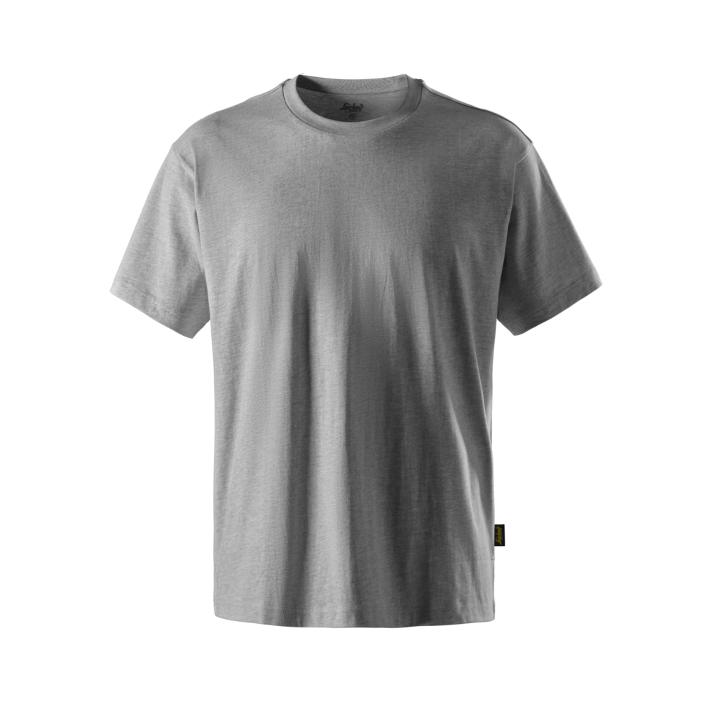 T-SHIRT LOOSE FIT GRÅ MELERAD STL S