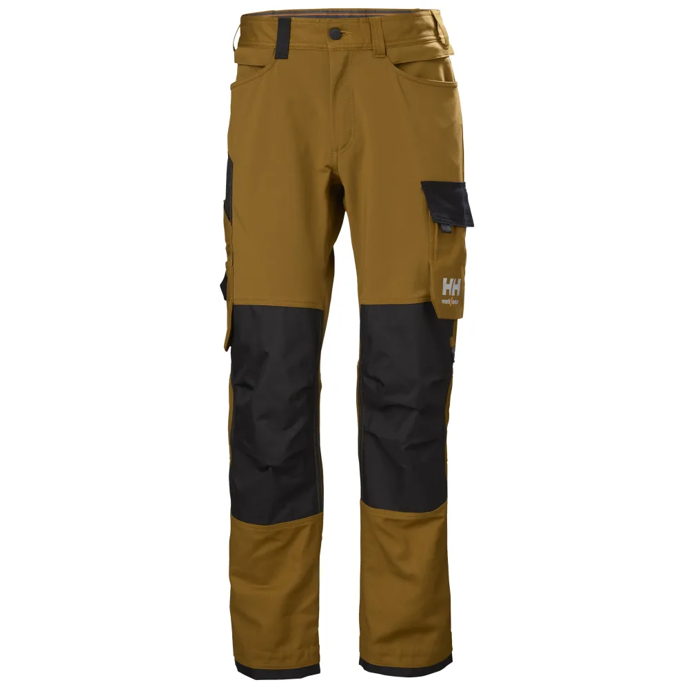Helly Hansen Workwear Oxford 77395-759 Arbetsbyxa brun/mörkbrun C62