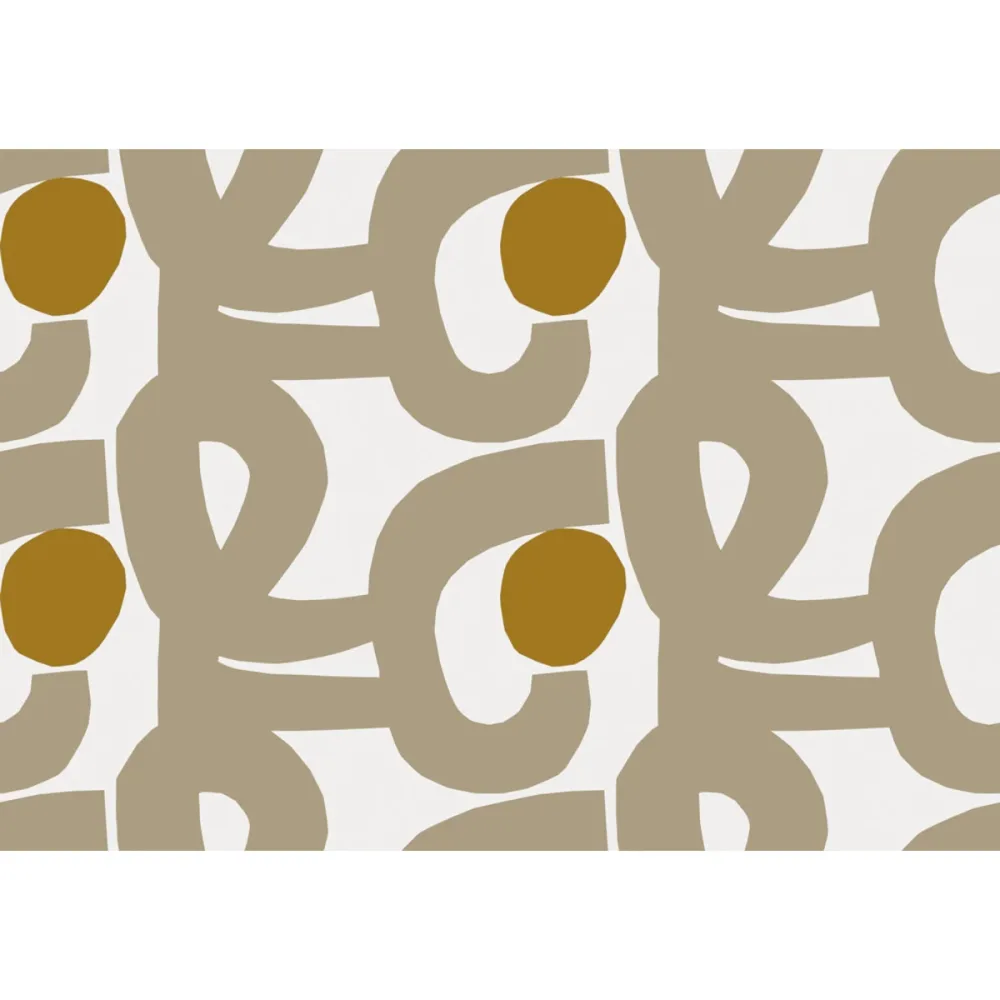Marimekko 7 Seppel 25965 Beige Tapet - Midbec | Stuvbutiken