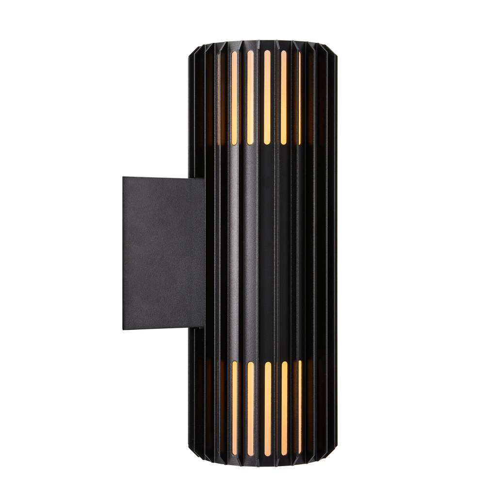 VÄGGLAMPA NORDLUX ALUDRA DOUBLE, SEASIDE SVART