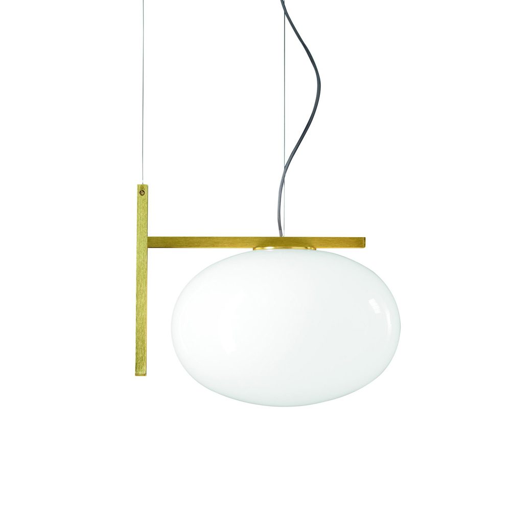 Alba 466 pendel, opal, mässing