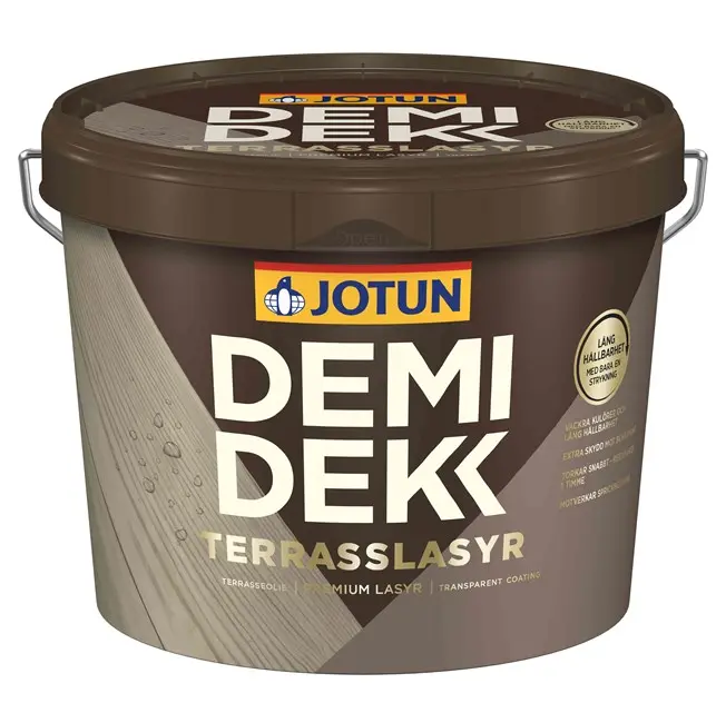 Ny Stengrå 0637 - Demidekk Terrasslasyr 10 liter