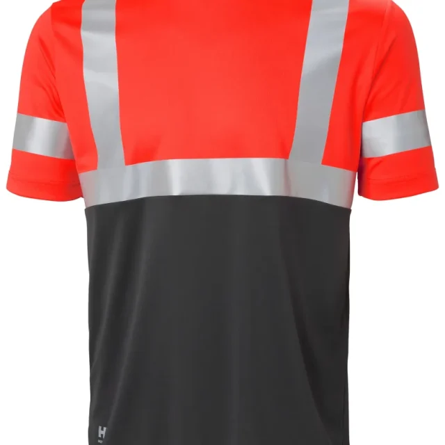 Helly Hansen Workwear Addvis 79254_369 T-shirt gul/svart, varsel M