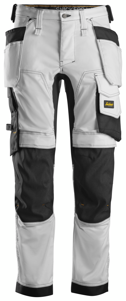 BYXA SNICKERS WORKWEAR 6241 STRETCH VIT 96, HF AW