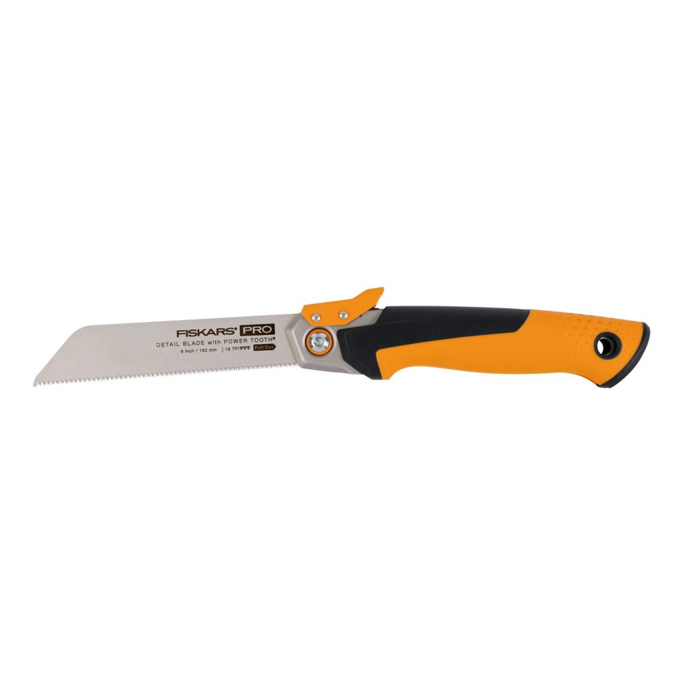 Kjøp Fiskars Fellbar håndsag PowerTooth, 15 cm, 19tpi