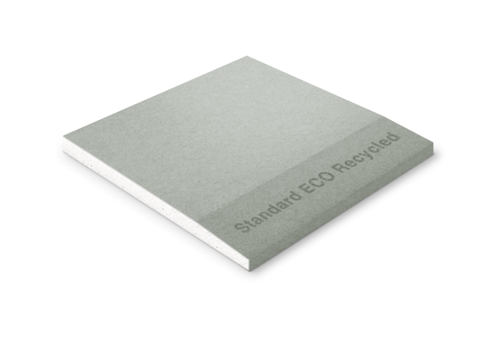 GIPSSKIVA NORGIPS STD ECO RECYCLED, ML D-PLAST 12,5X1200X3000MM