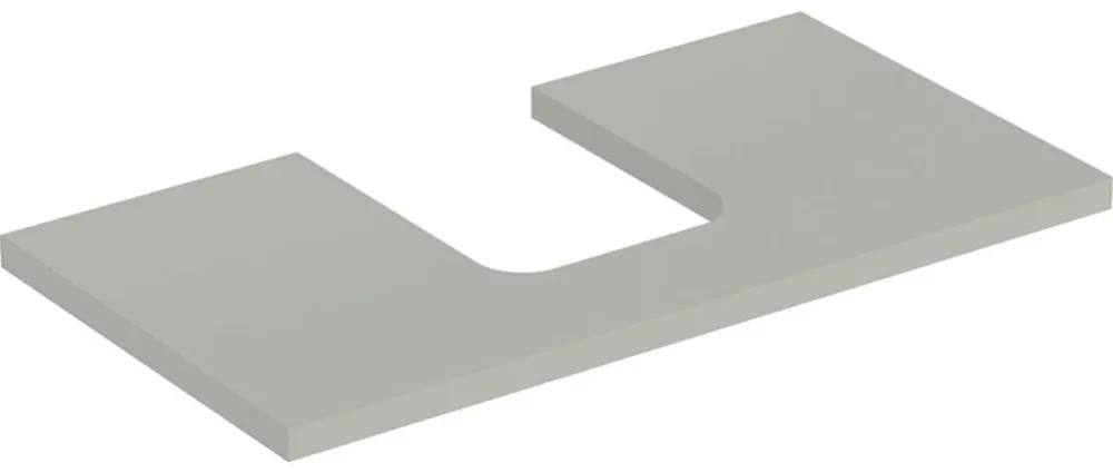 Geberit ONE 505.272.00.6 Bänkskiva 75 cm Valnöt