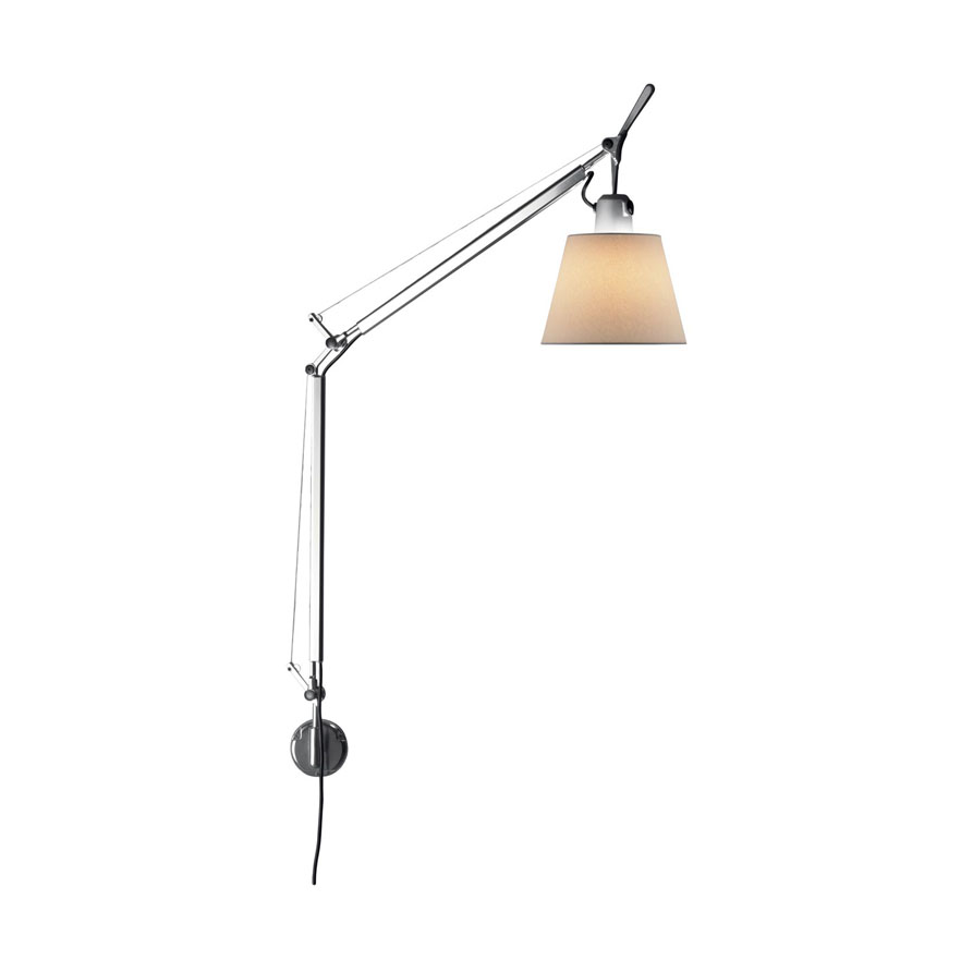 Tolomeo Basculante vägglampa - Parchment