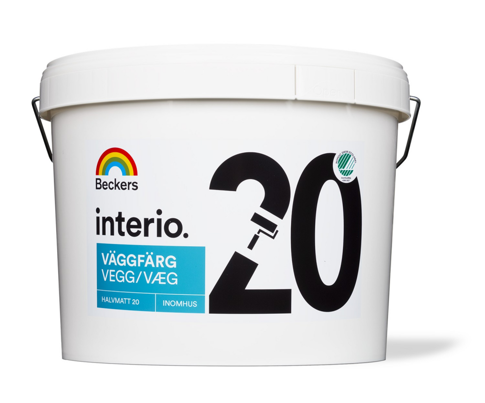 INTERIO BECKERS 20 ANTIKVIT 10L, VÄGGFÄRG