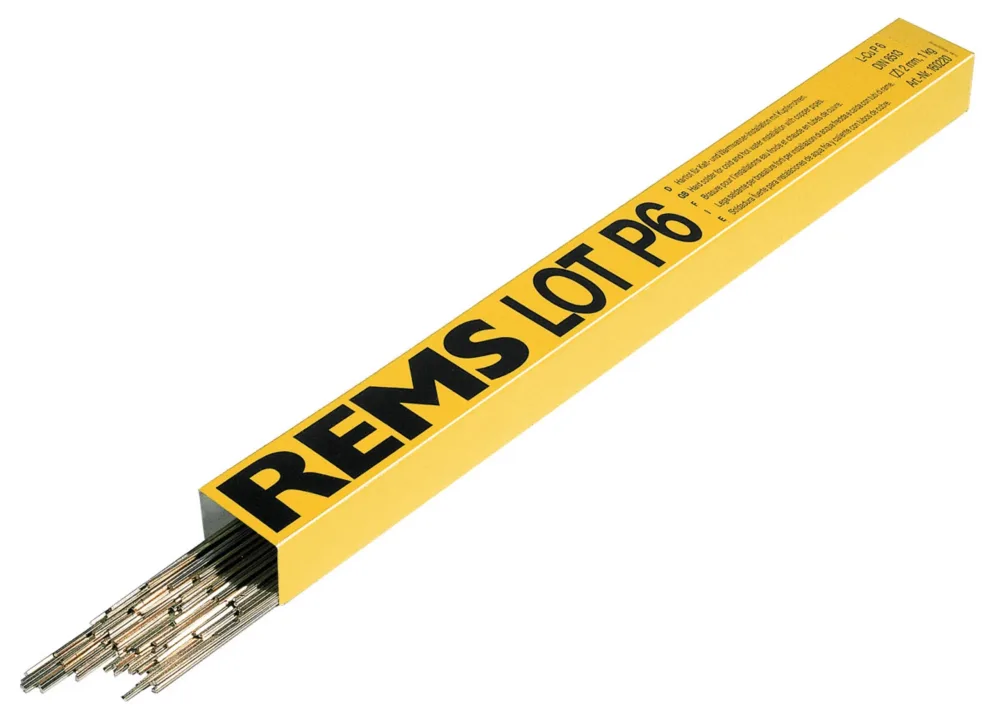 REMS Lot P6 Hårdlod 1 kg, Ø2mm stänger