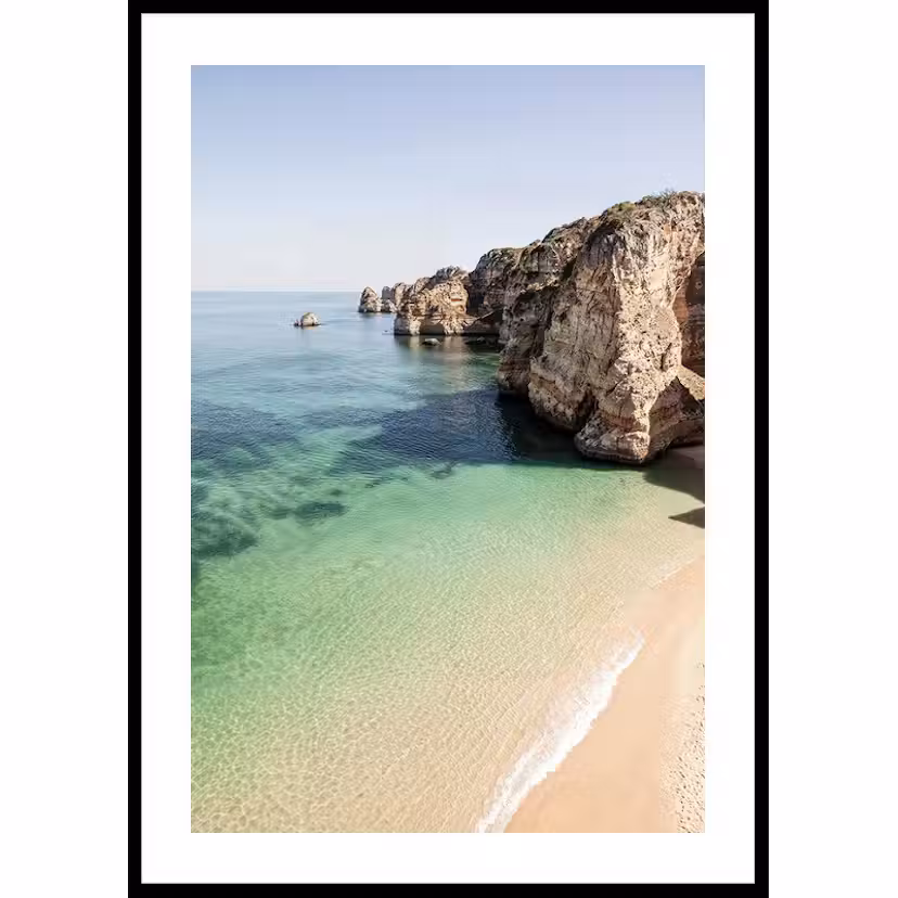 Poster Gallerix Crystal Waters By The Cliffs 70x100 cm