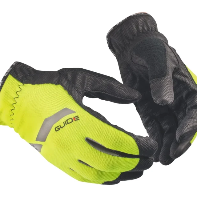 Guide Gloves 5121 Handske Hi-Viz, touch, syntet 8