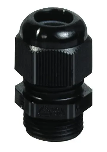 Rutab 1476127 Förskruvning svart, med tätningsring M50 x 27-35 mm