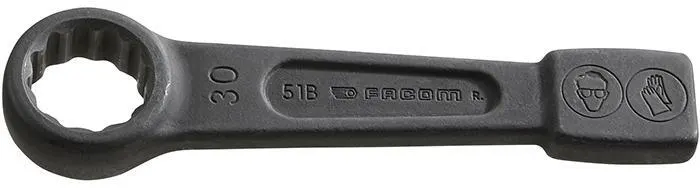 Facom 51B.60 Slagringnyckel brunerad polygon 60mm