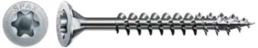 SPAX 0197000450403 Träskruv 4,5 mm, TFT, A2, ETA-12/0114 4,5 mm