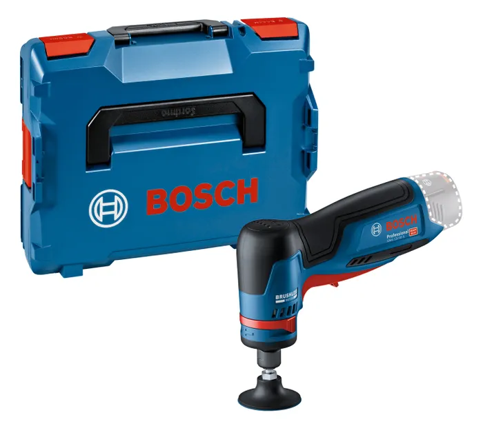 Rakslipmaskin Vinklad Batteridriven Bosch Power Tools PRO GWG 12V-50 S Med L-BOXX