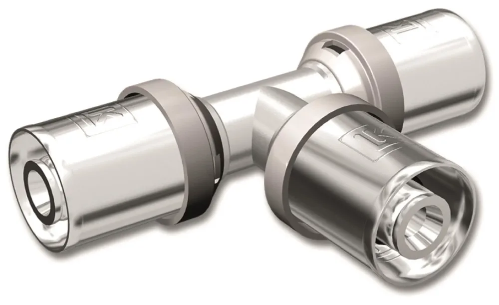 LK Systems PressPex 1876578 T-koppling mässing 32 x 20 x 25 mm