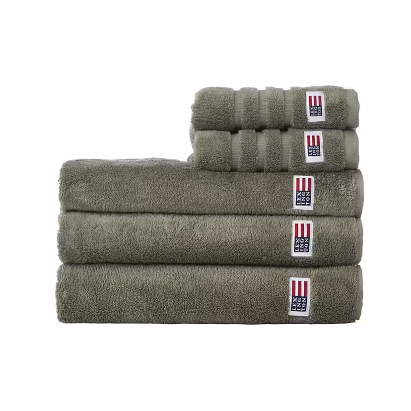 Handduk Lexington Icons Original Dusty Olive 30x50 cm
