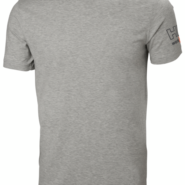 T-SHIRT HELLY HANSEN KENSINGTON GRÅ MEL M, LJUSGRÅ M
