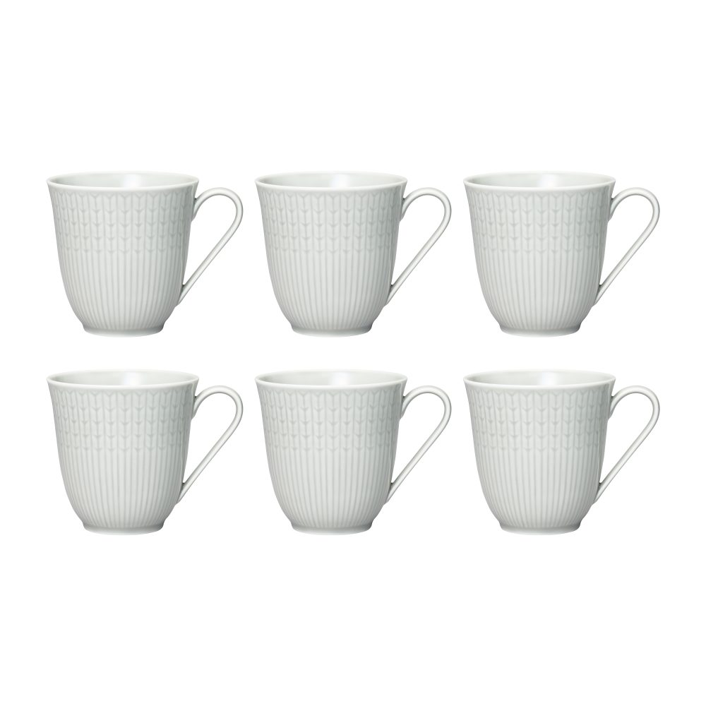Swedish Grace mugg liten 6-pack Dimma (grå)