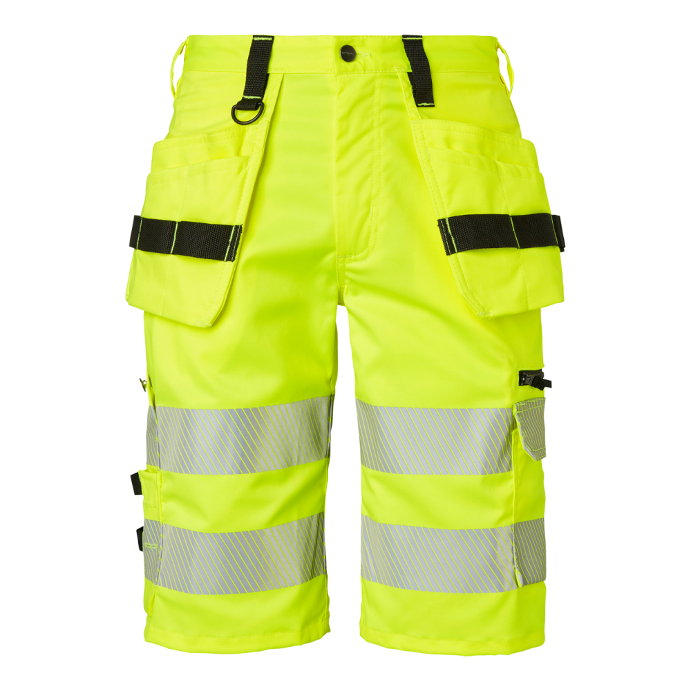 SHORTS TOP SWEDE 304 HI VIS GUL C48, STRETCH
